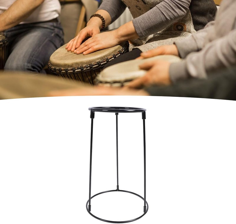 Fockety Lightweight Djembe Floor Stand, Carbon Steel Travel Djembe Stand Portable African Drum Stand for Adults And Beginners - Image 3